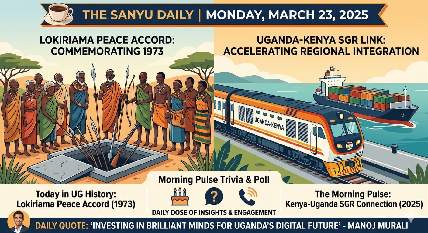 The Sanyu Daily | Monday, March 23, 2025