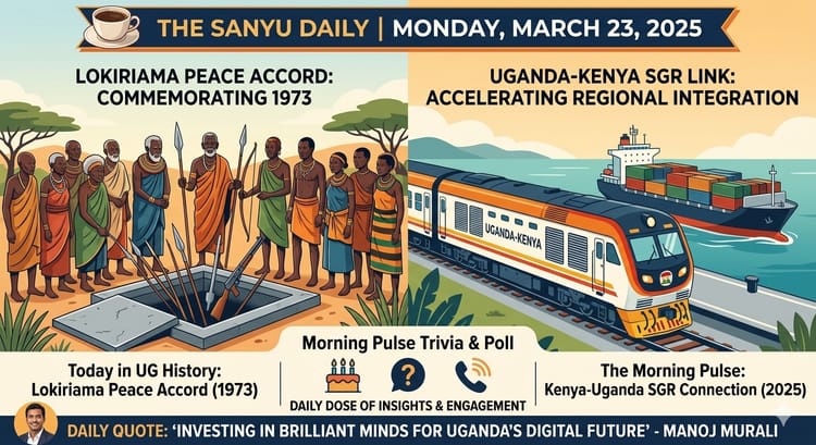 The Sanyu Daily | Monday, March 23, 2025